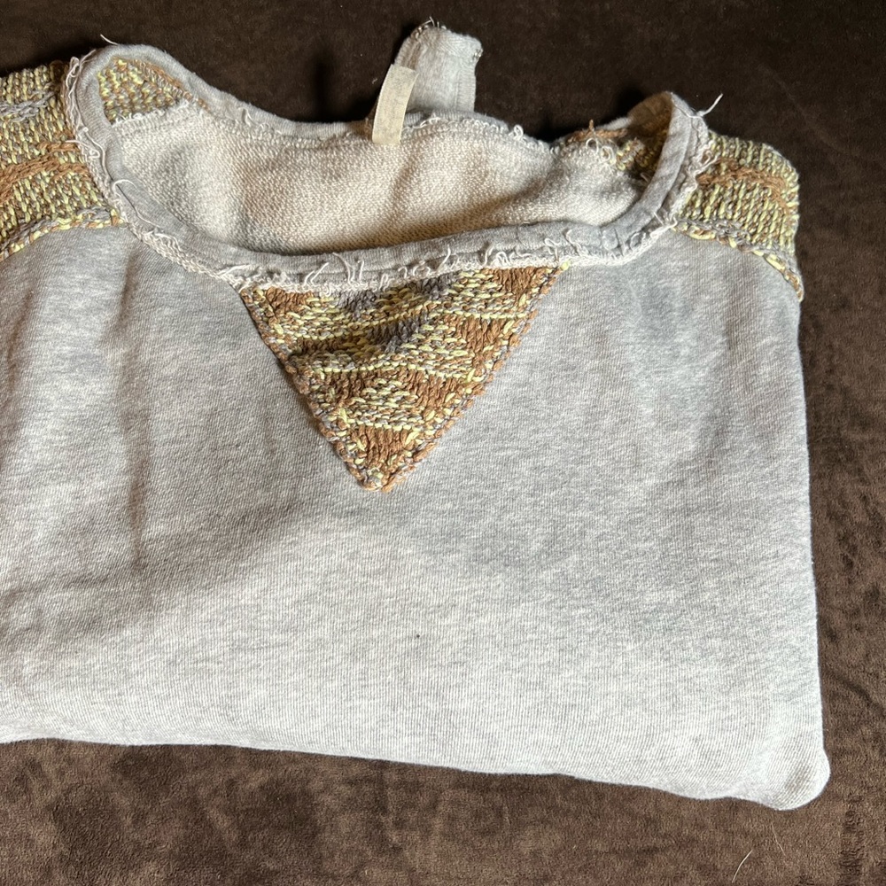 Free People Size M Sweater Bodysuit